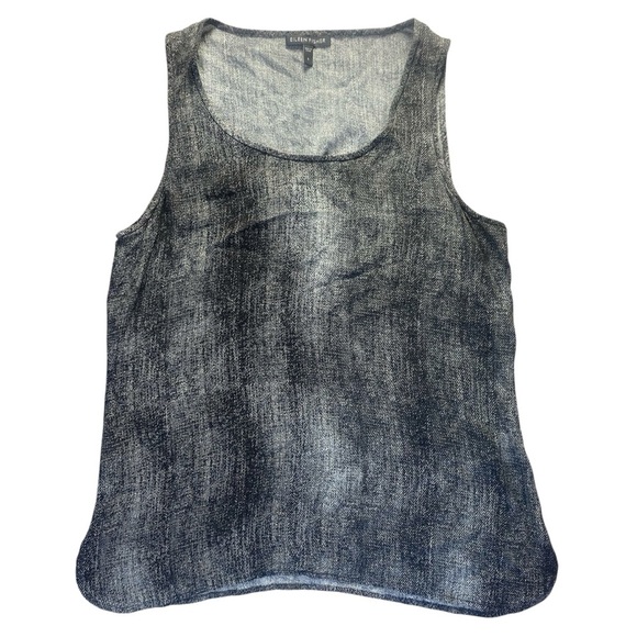Eileen Fisher Tops - Eileen Fisher Gray Tank Top with Scoop Neckline 
Size Small